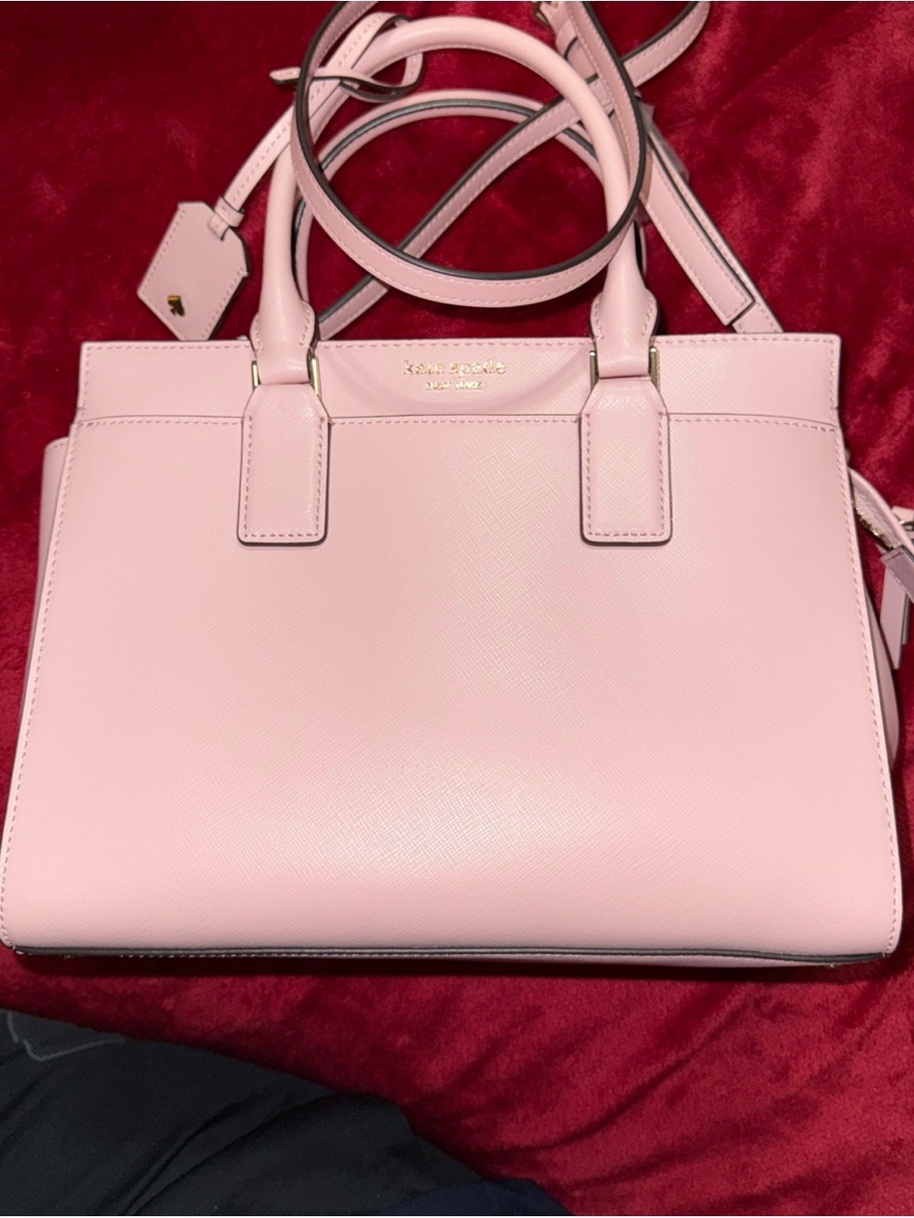 kate spade Pale Pink Structured Satchel